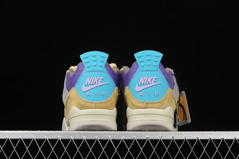 All categories Air Jordan Jordan series basketball shoes Air Jordan 4 G version Air Jordan 4 Retro SP AJ4 Joe 4 joint yellow and purple desert DJ5718-300